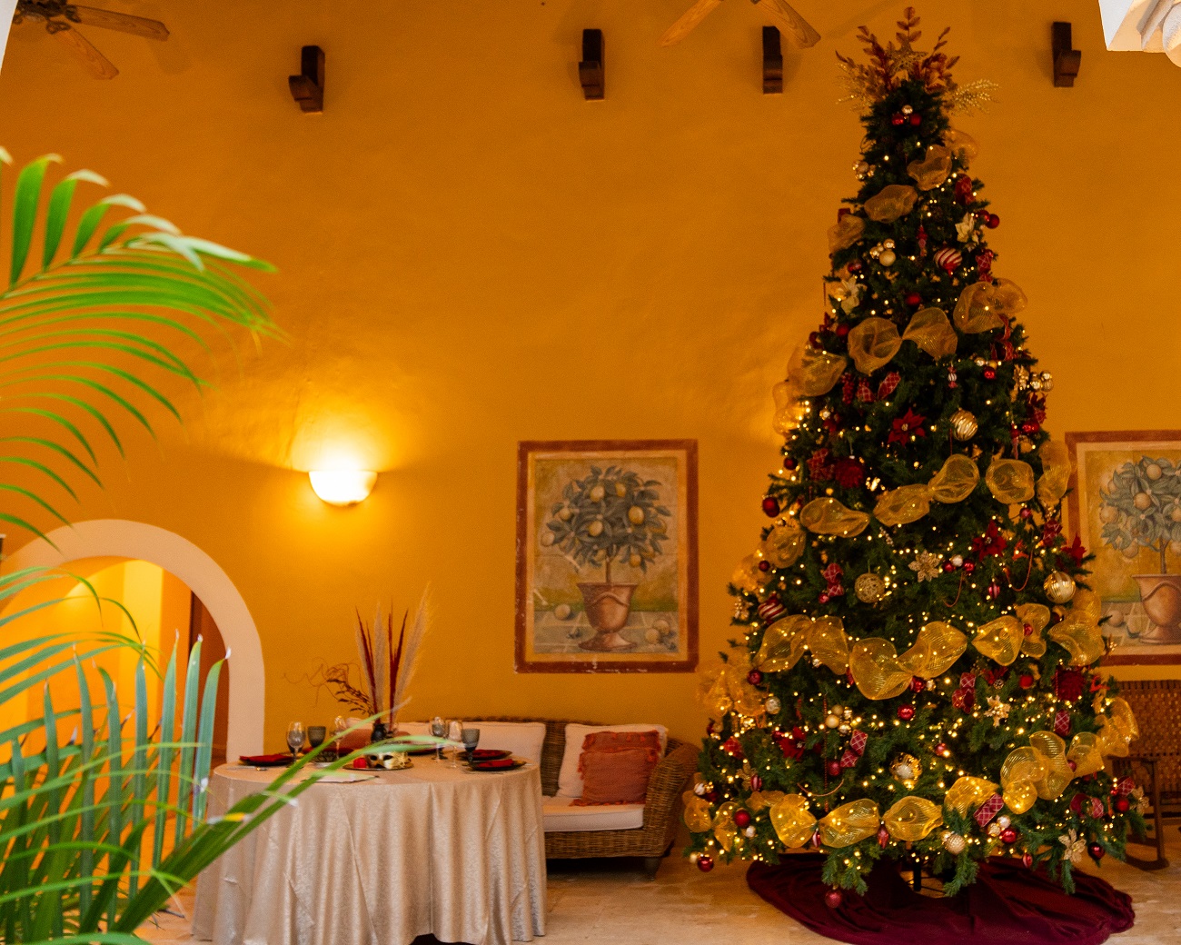 navidad christmas Hacienda